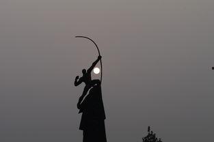 后羿射日搞笑图片